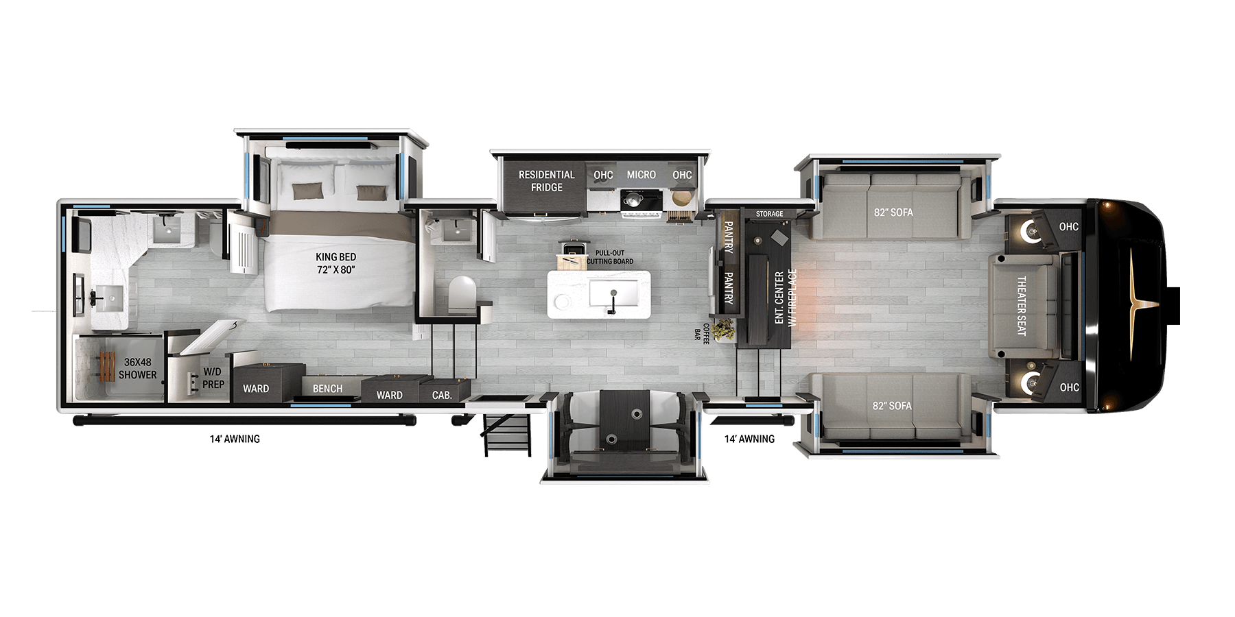 2019 Heartland 2019 Heartland Bighorn - thumbnail 2