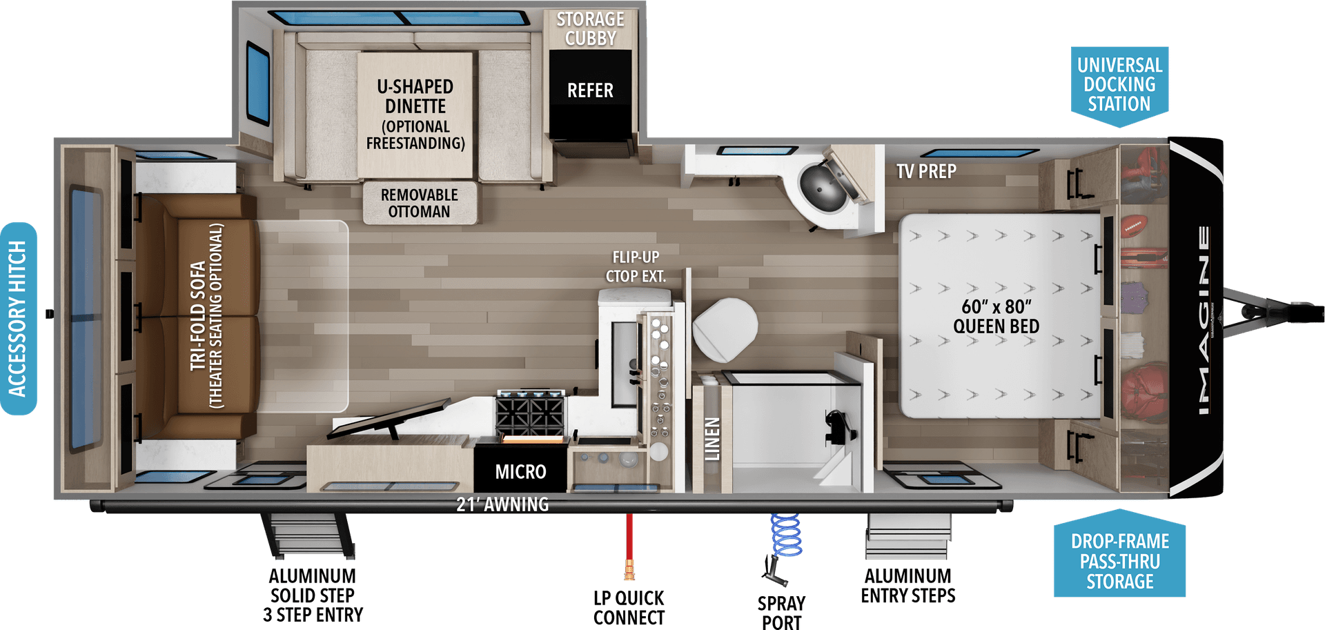 2022 Grand Design 2022 Grand Design Imagine - thumbnail 2