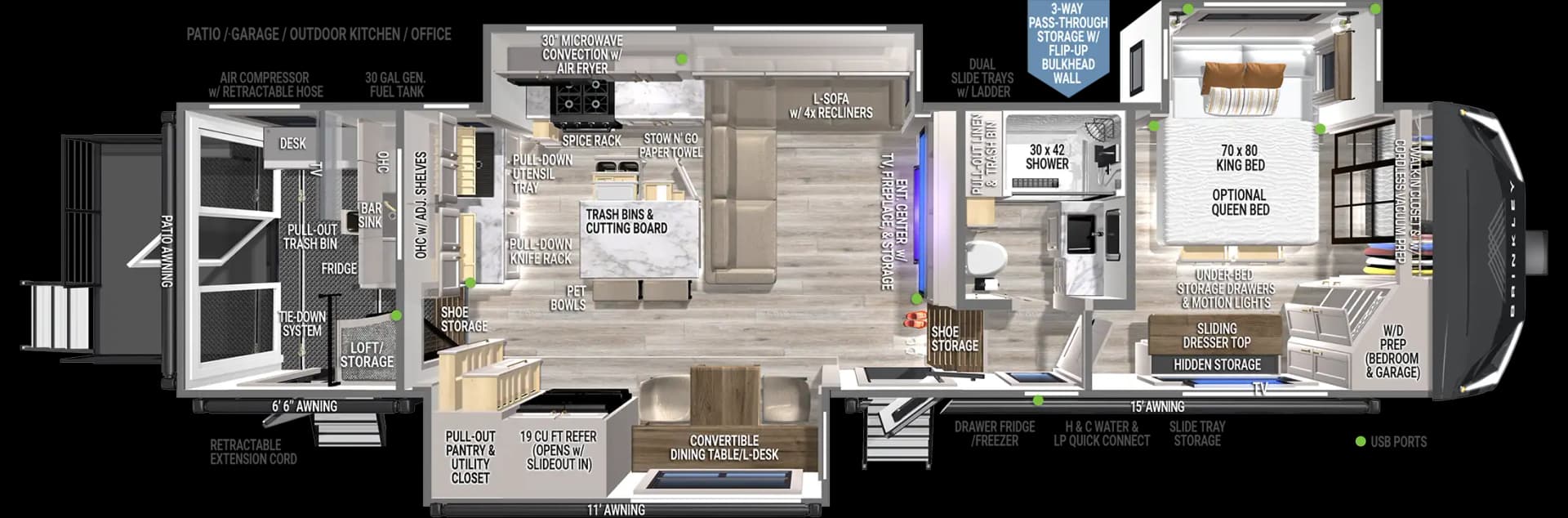 2025 Brinkley RV 2025 Brinkley RV Model G - thumbnail 2