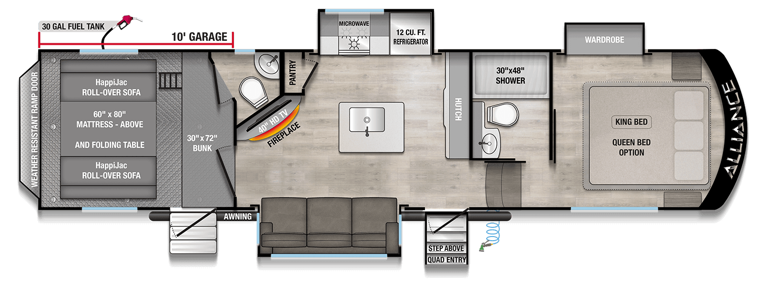 2026 Alliance RV 2026 Alliance RV Valor - thumbnail 2