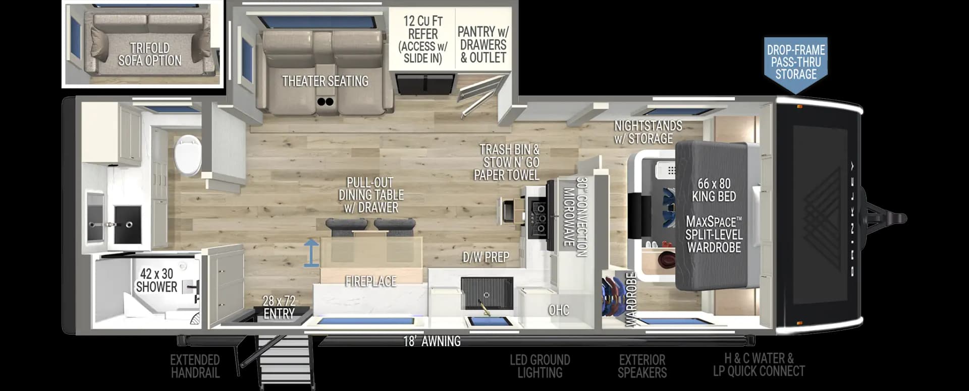 2026 Brinkley RV 2026 Brinkley RV Model IX - thumbnail 2