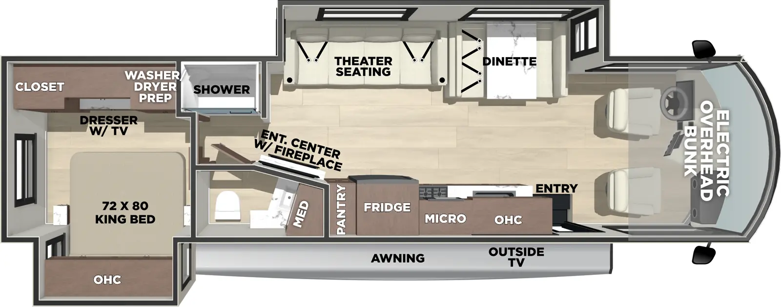 2026 Forest River 2026 Forest River Georgetown 5 Series GT5 - thumbnail 2
