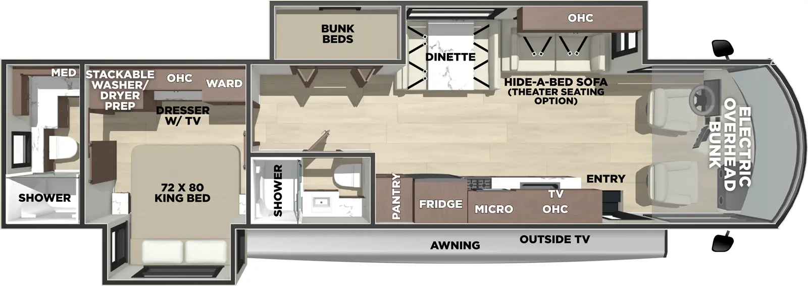 2026 Forest River 2026 Forest River Georgetown 5 Series GT5 - thumbnail 2