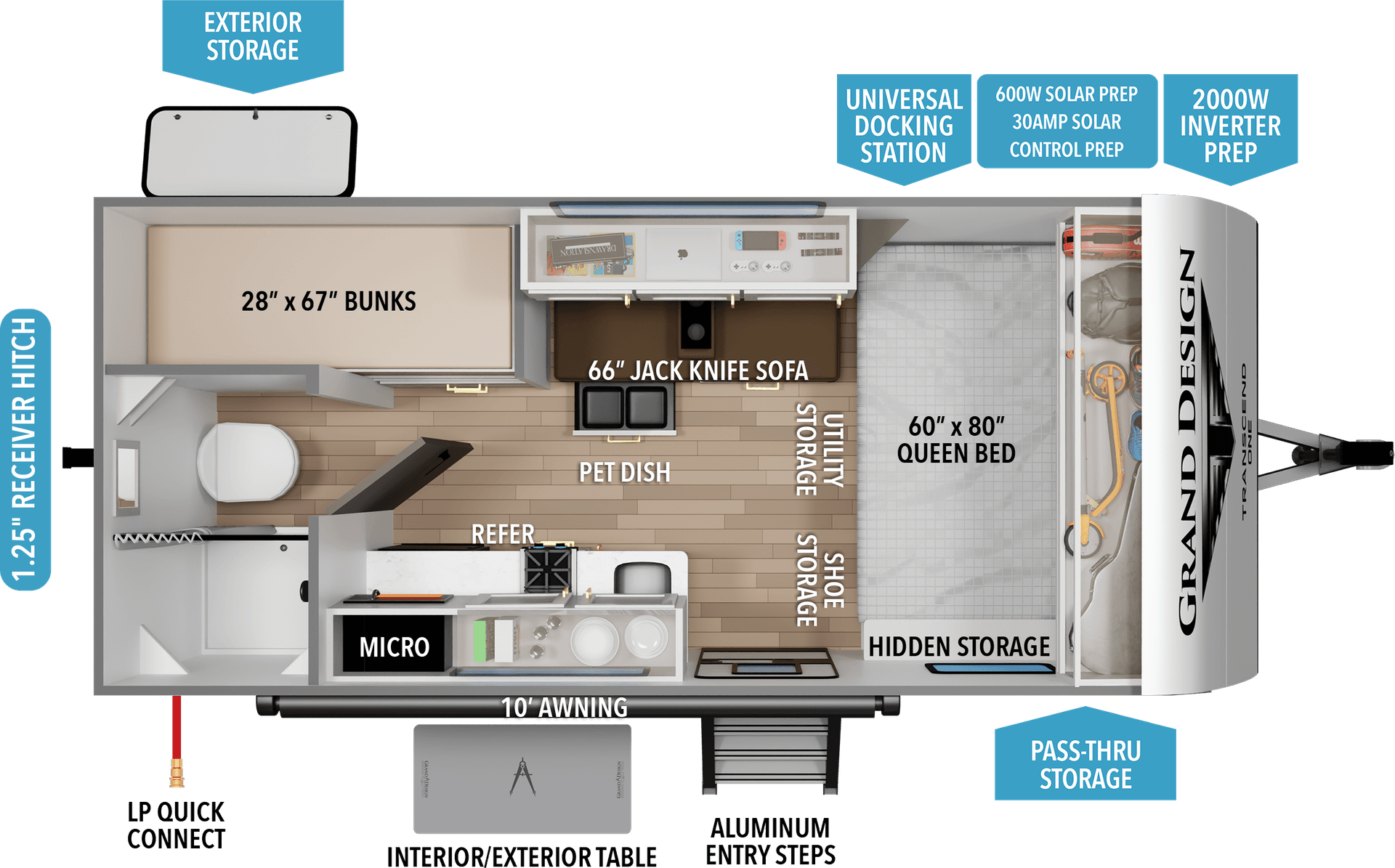 2026 Grand Design 2026 Grand Design Transcend - thumbnail 2