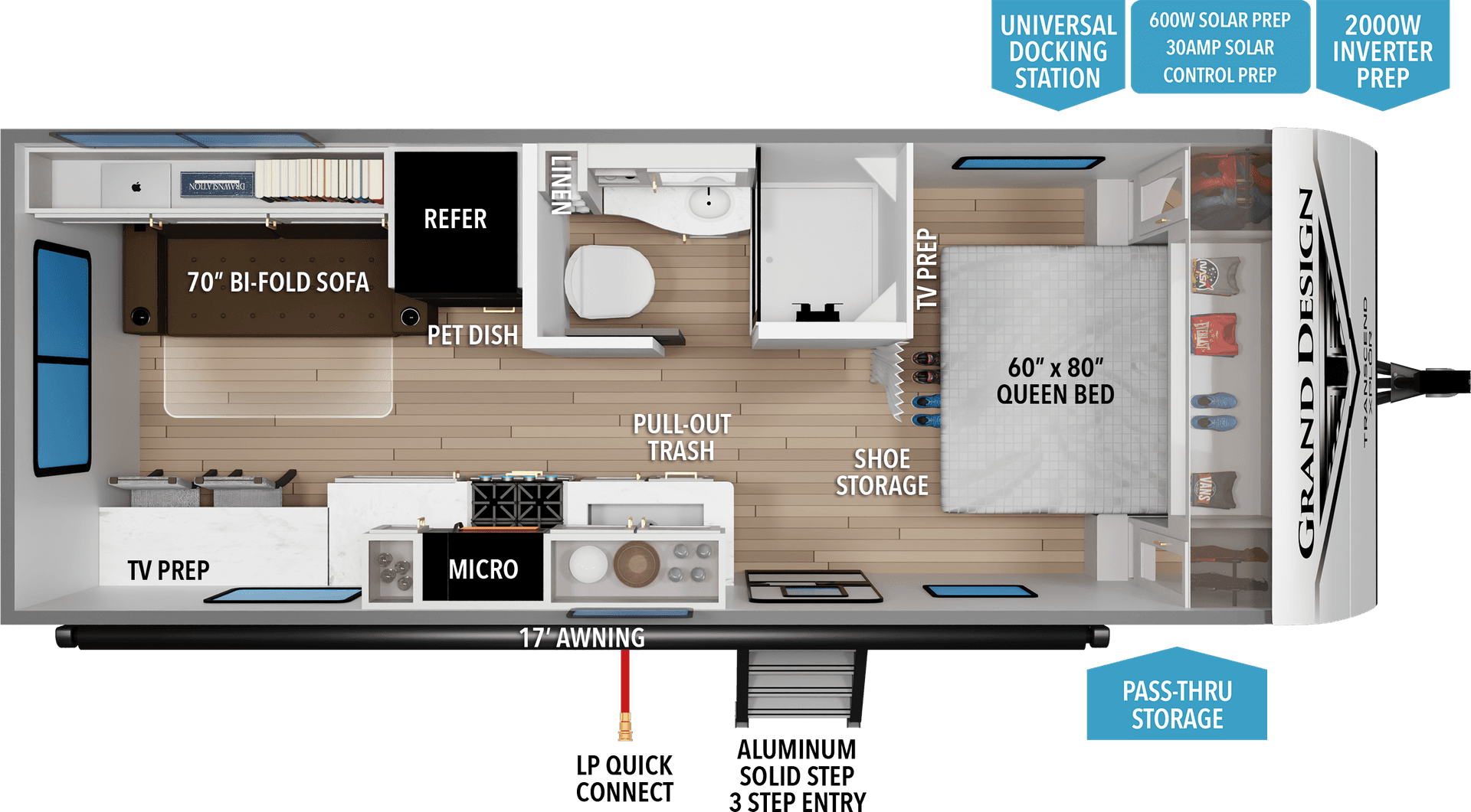 2026 Grand Design 2026 Grand Design Transcend - thumbnail 2