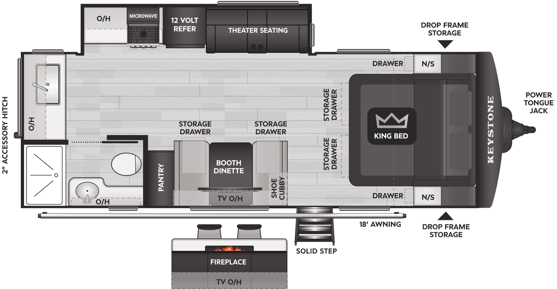 2026 Keystone RV 2026 Keystone RV Cougar Half Ton - thumbnail 2