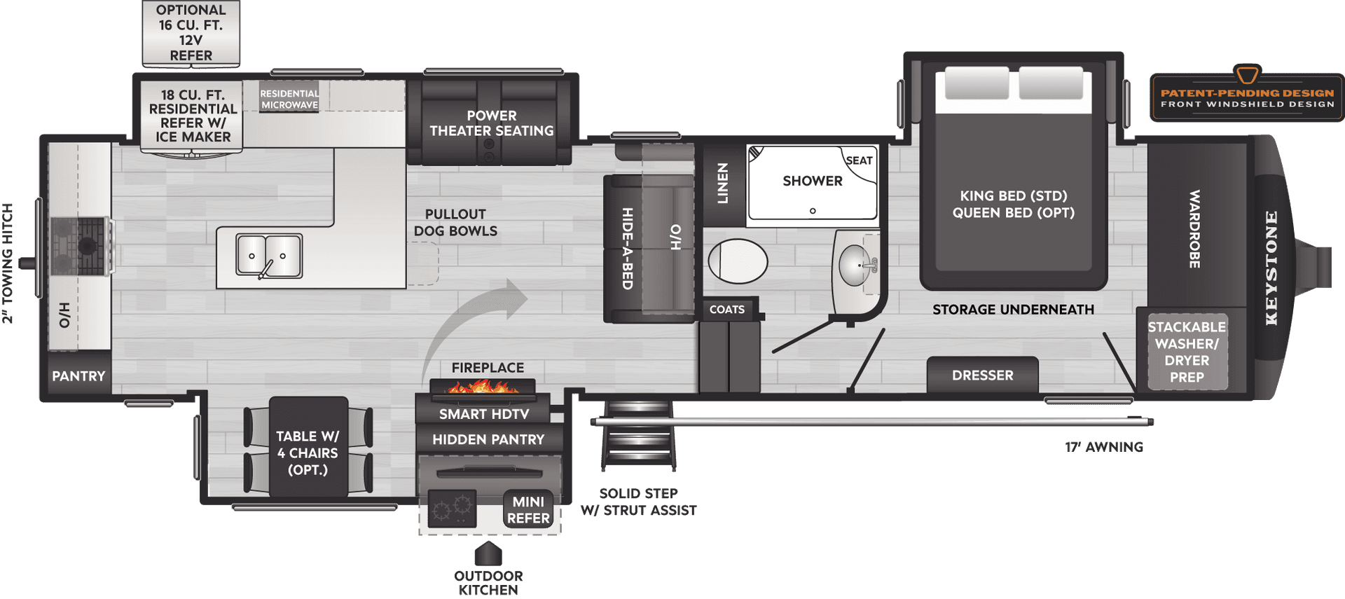 2026 Keystone RV 2026 Keystone RV Montana High Country - thumbnail 2