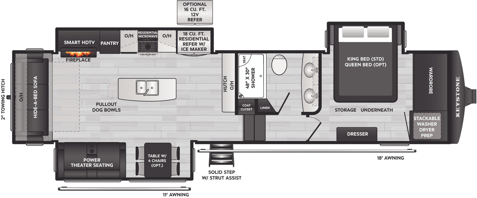 2026 Keystone RV 2026 Keystone RV Montana High Country - thumbnail 2