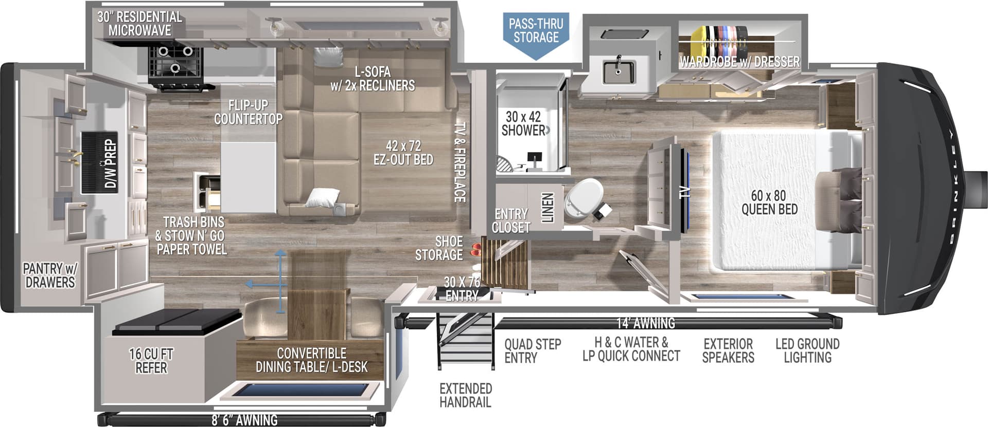 2026 Brinkley RV 2026 Brinkley RV Model Z - thumbnail 2